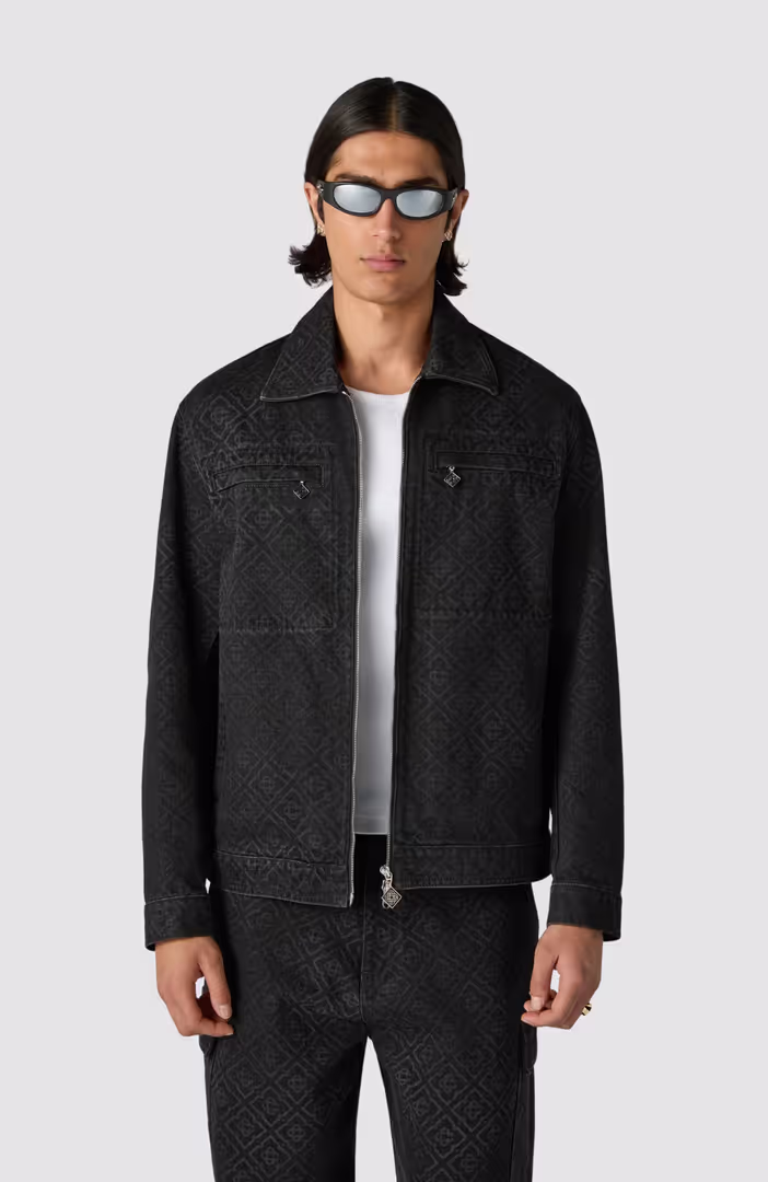 Black Monogram Jacket