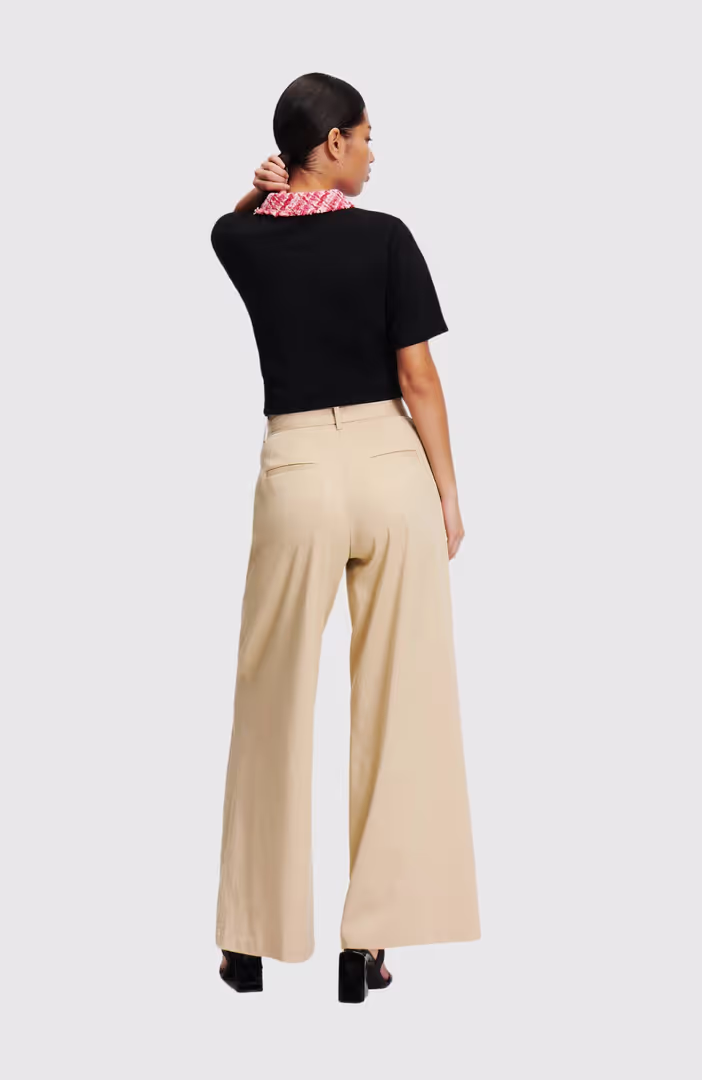 Cotton Blend Pants