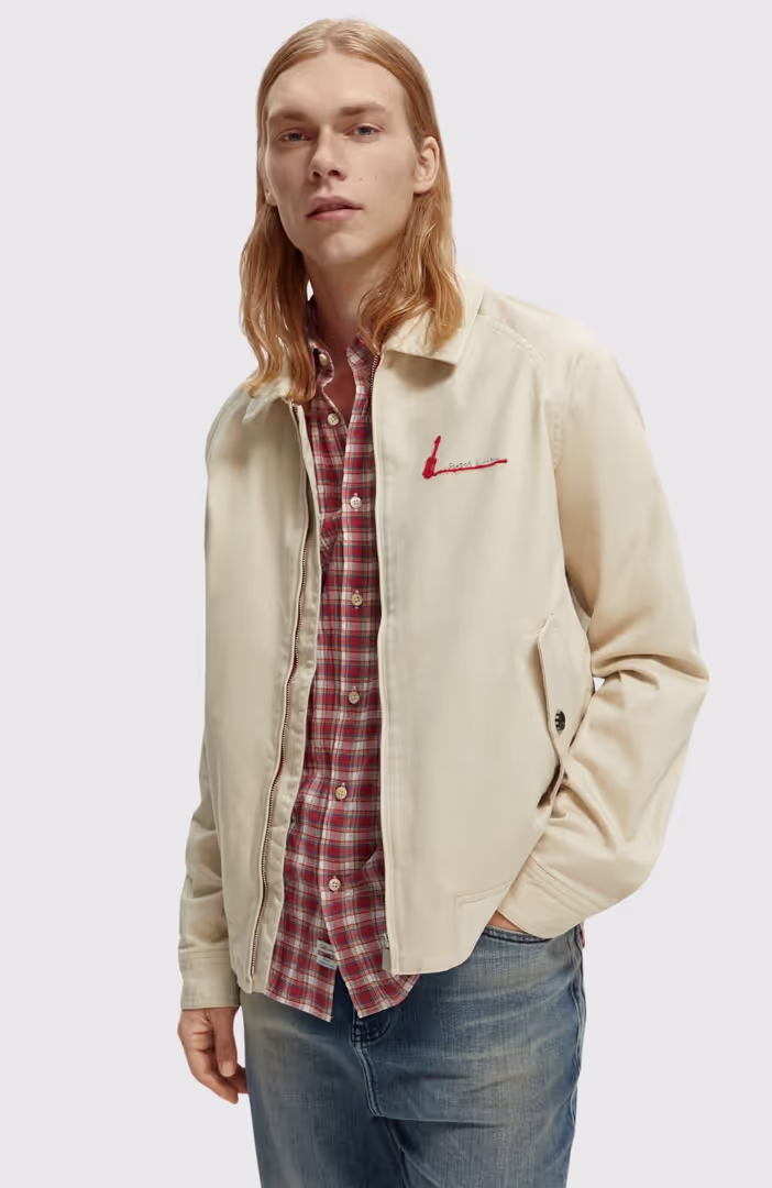 Cotton Blouson Jacket