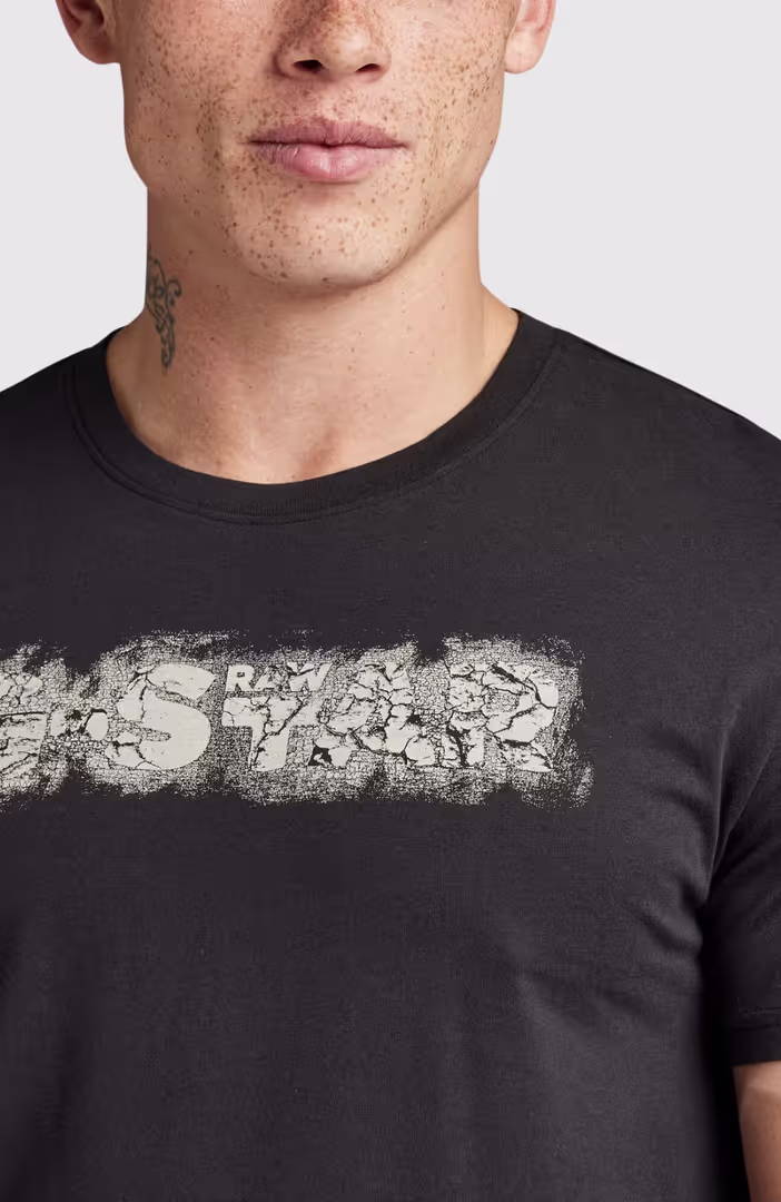 Distressed logo r t