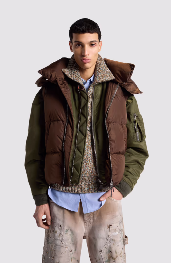 Hooded Down Vest
