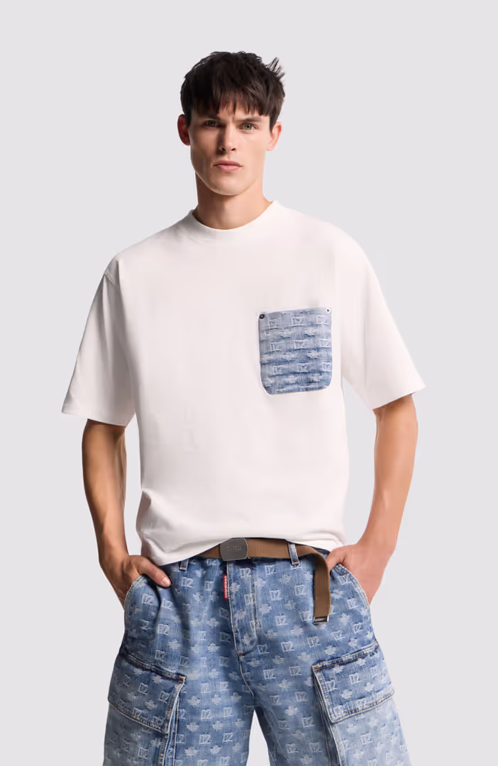 D2 Monogram Loose Fit T-Shirt