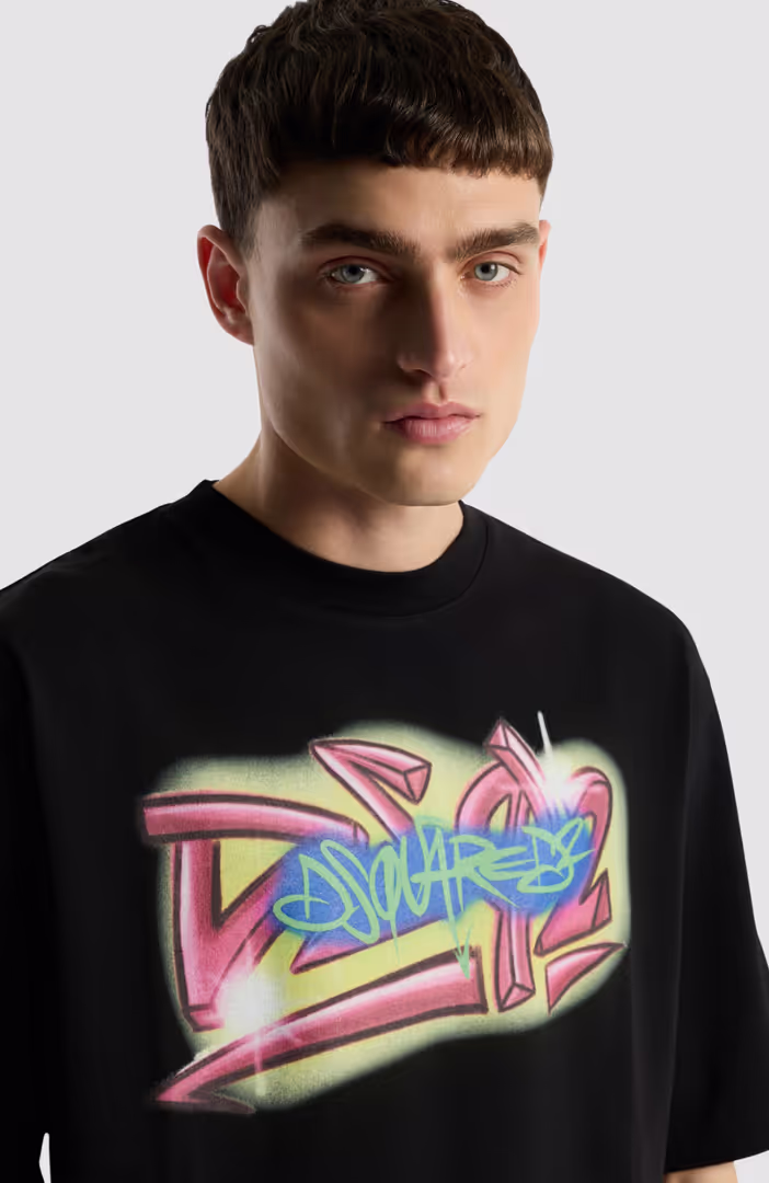 Rebel Tags Loose Fit T-Shirt