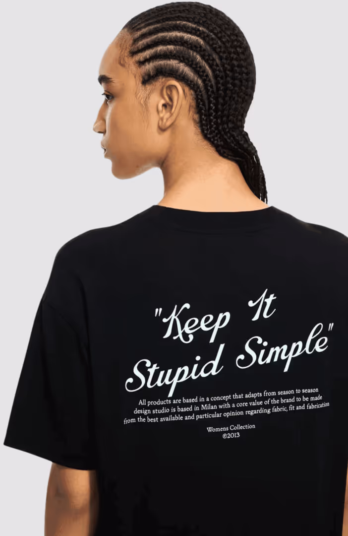 Kiss Quote Reg Tee