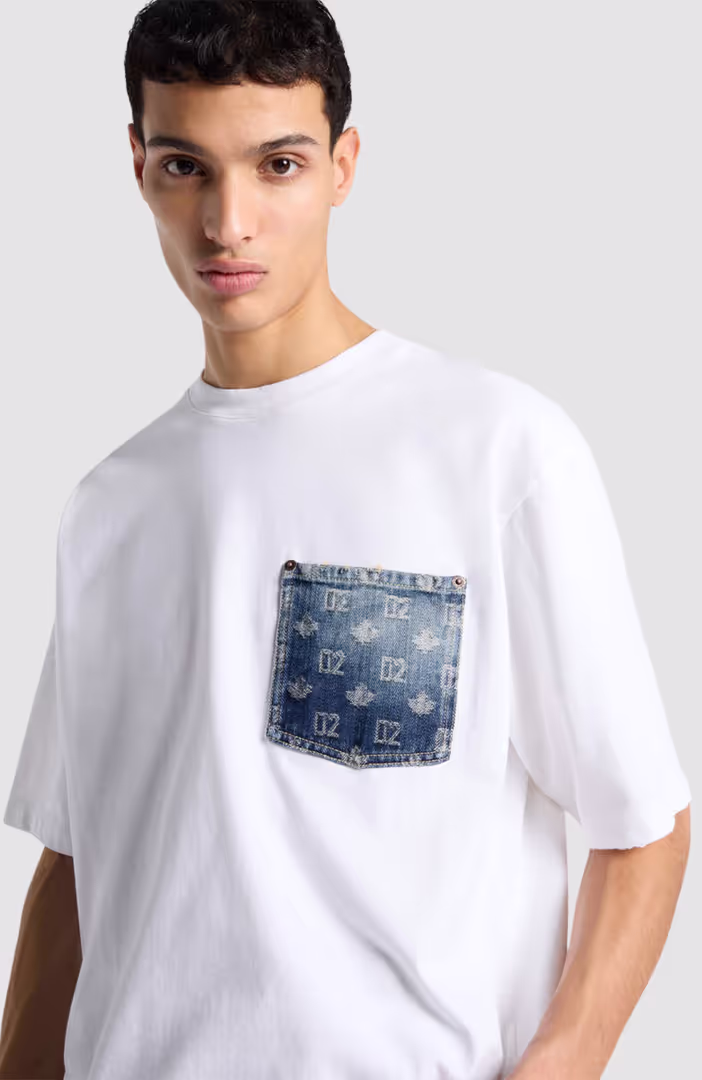 D2 Monogram Loose Fit T-Shirt