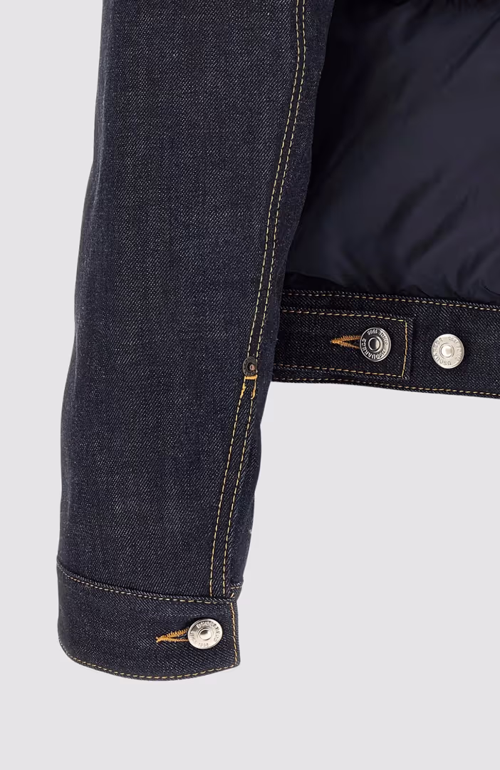 Hybrid Puffer Jean Jacket