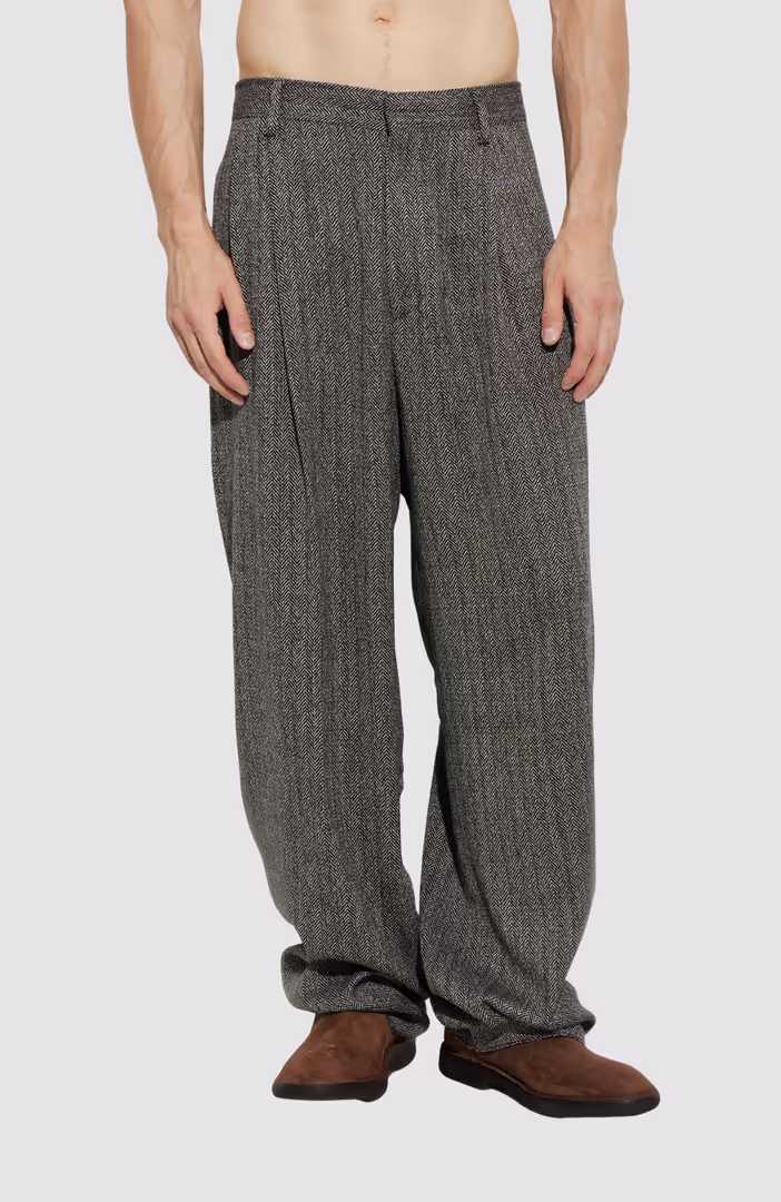 Easy Zoot Herringbone Pants