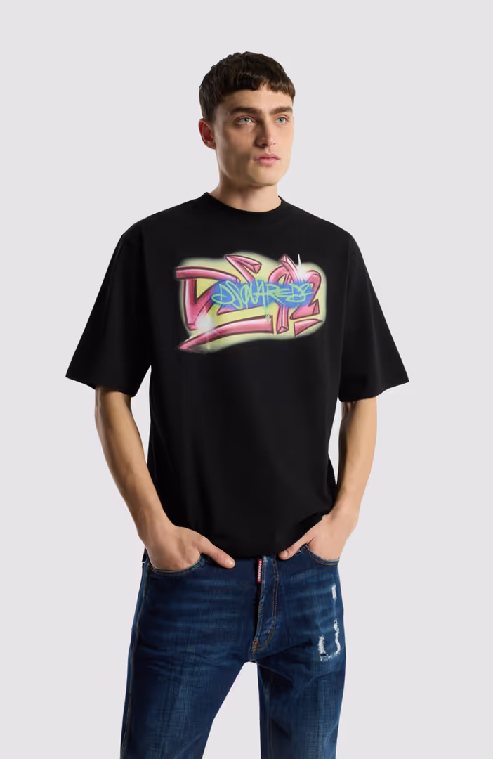 Rebel Tags Loose Fit T-Shirt