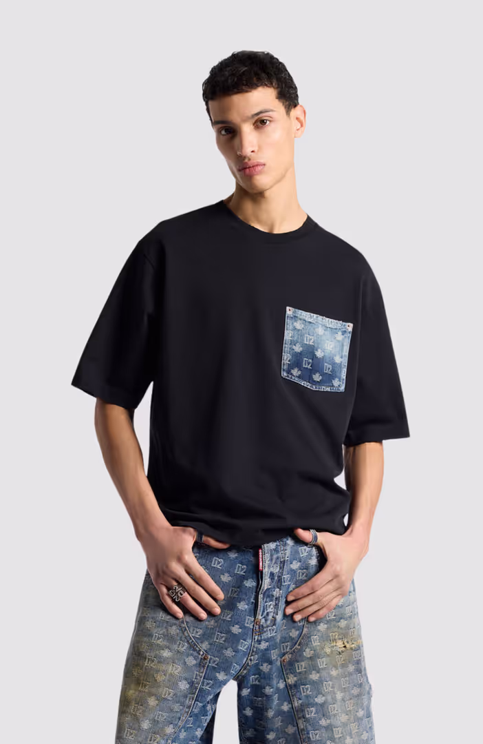 D2 Monogram Loose Fit T-Shirt