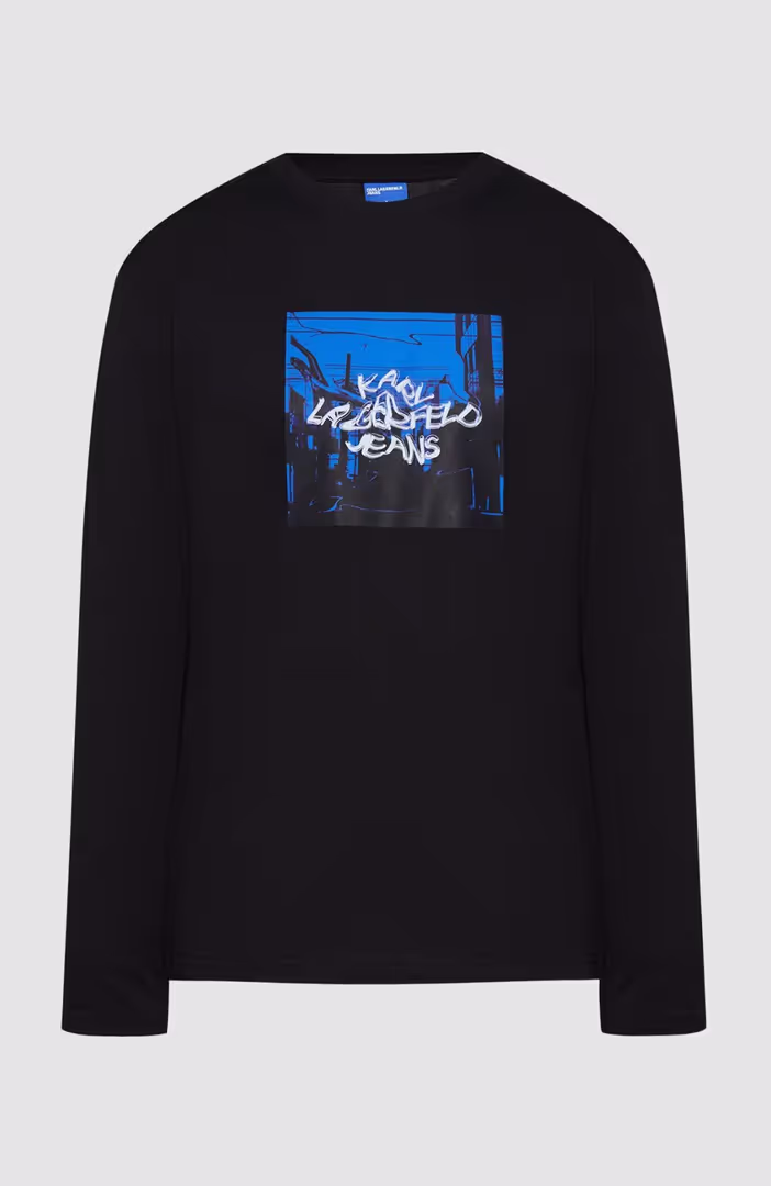 KLJ Regular Lslv Landscape Tee