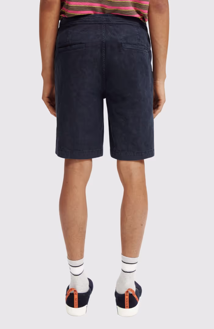 Fave - jacquard garment-dyed bermuda shorts