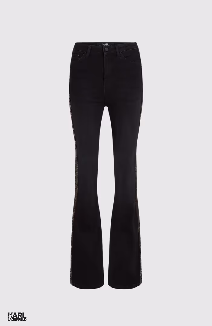 Flare Denim Pants