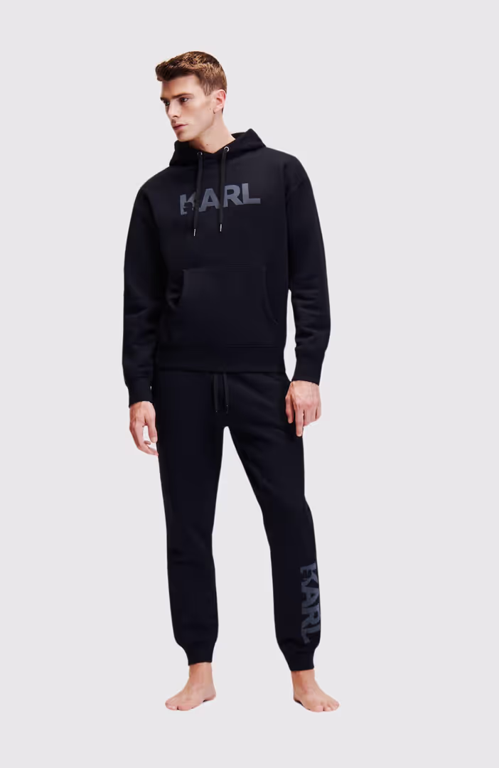 Flock Logo Hoodie