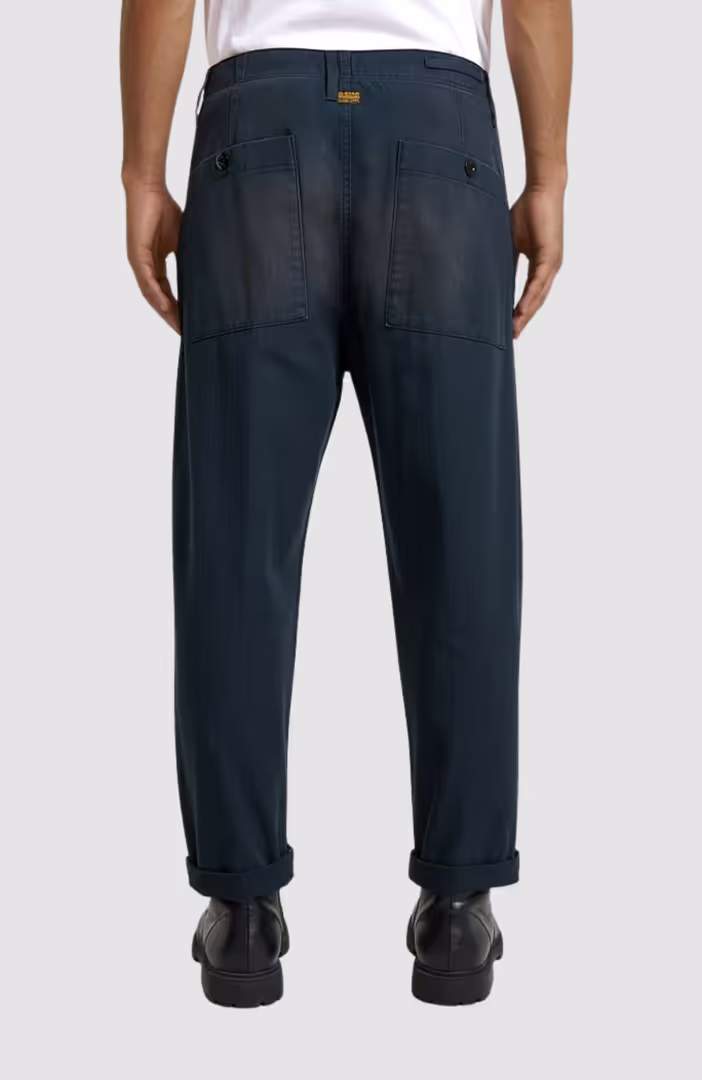 Pleated Chino Relaxed Tapered