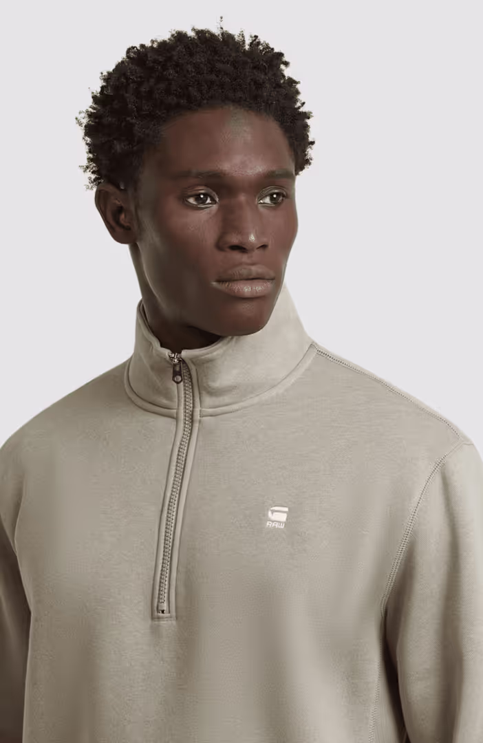 Premium core half zip r sw l\s