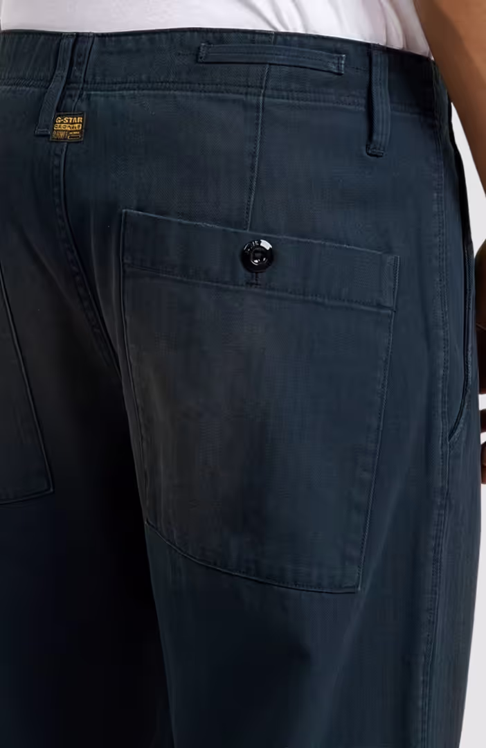 Pleated Chino Relaxed Tapered