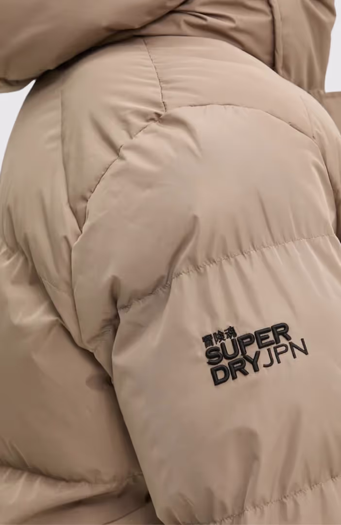 Hooded 5 Baffle Sports Puffer