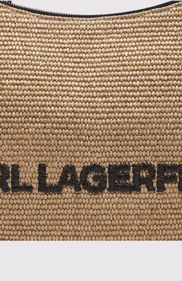 K/Moon Md Shoulderbag Raffia
