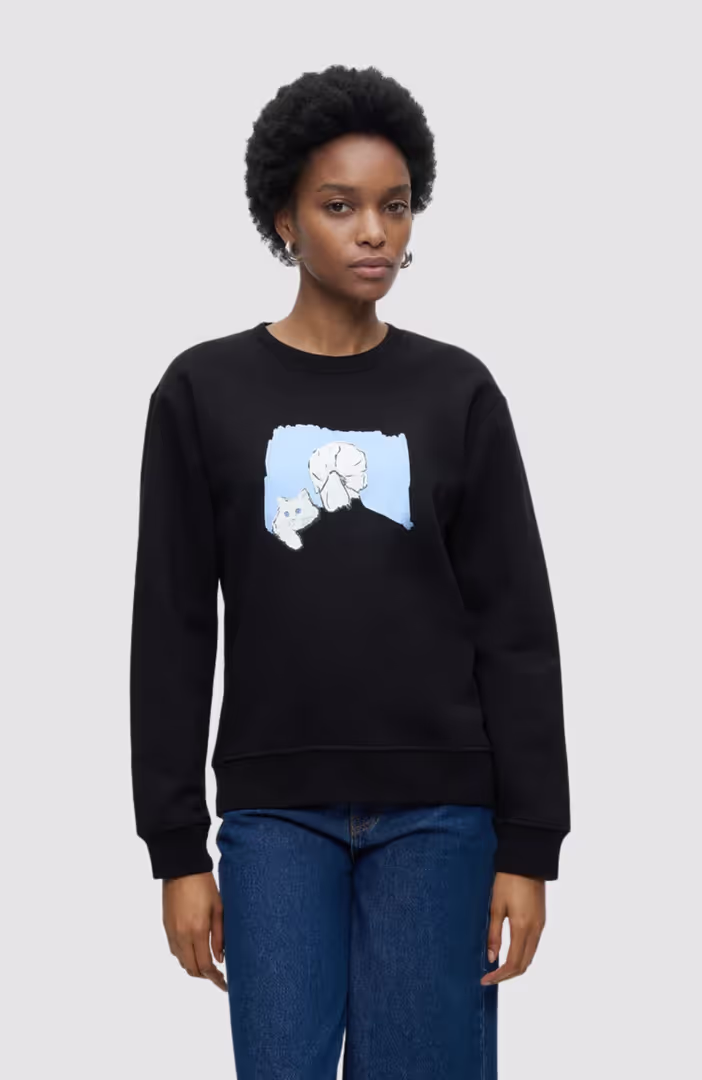 Portrait Relaxed Sweatshirt