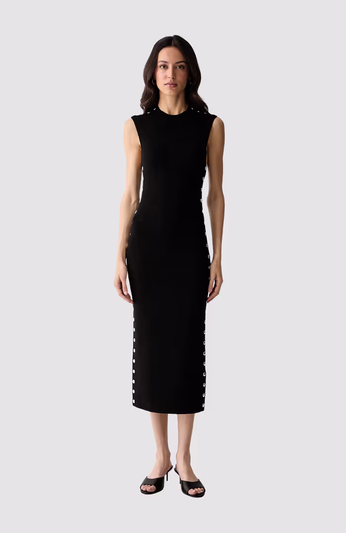 Stud Detail Dress