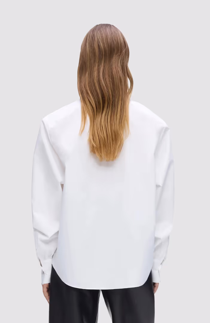 Volume Sleeve Poplin Shirt