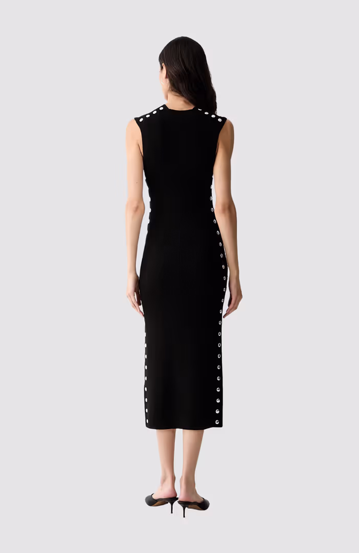 Stud Detail Dress