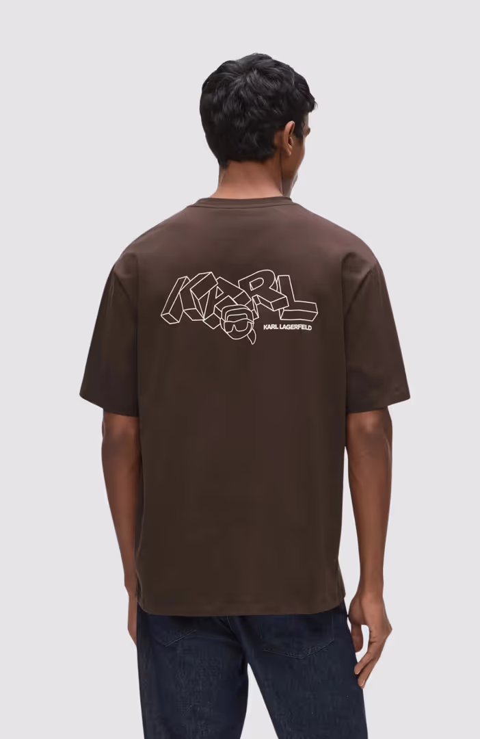 Ikon Karl Back Print T-Shirt