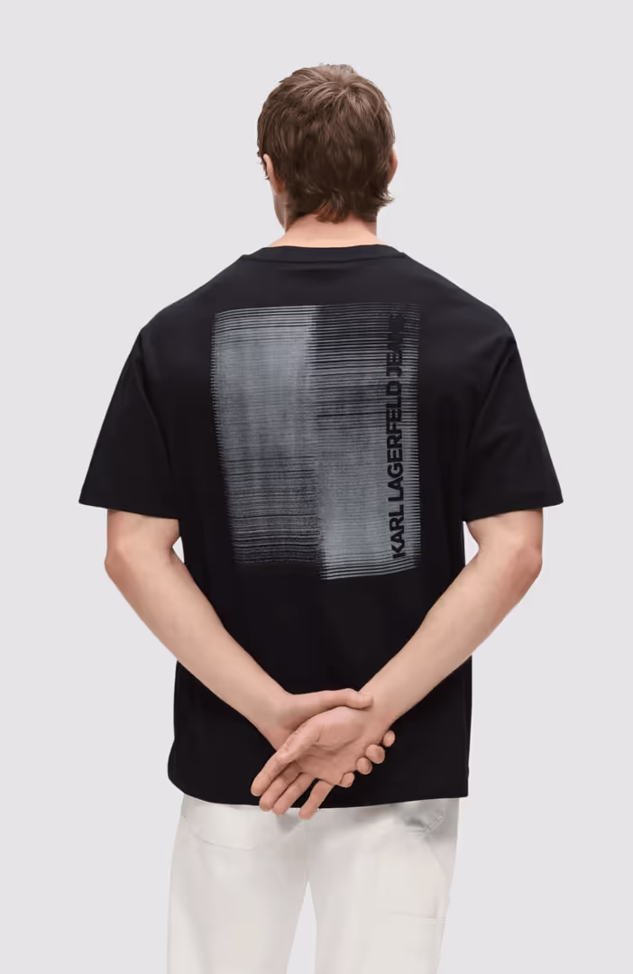 KLJ Relaxed Gradient Logo Tee