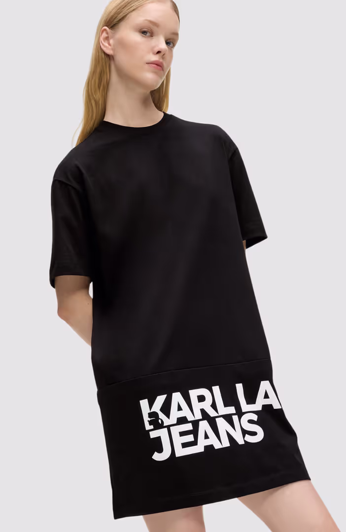 KLJ Logo Tee Dress