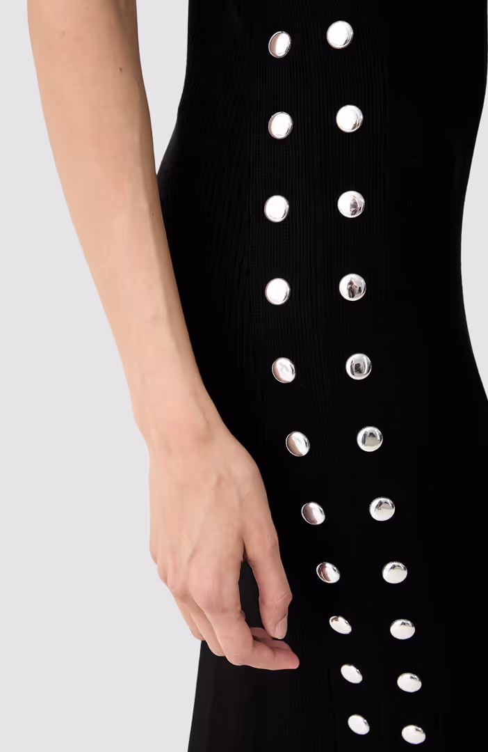 Stud Detail Dress
