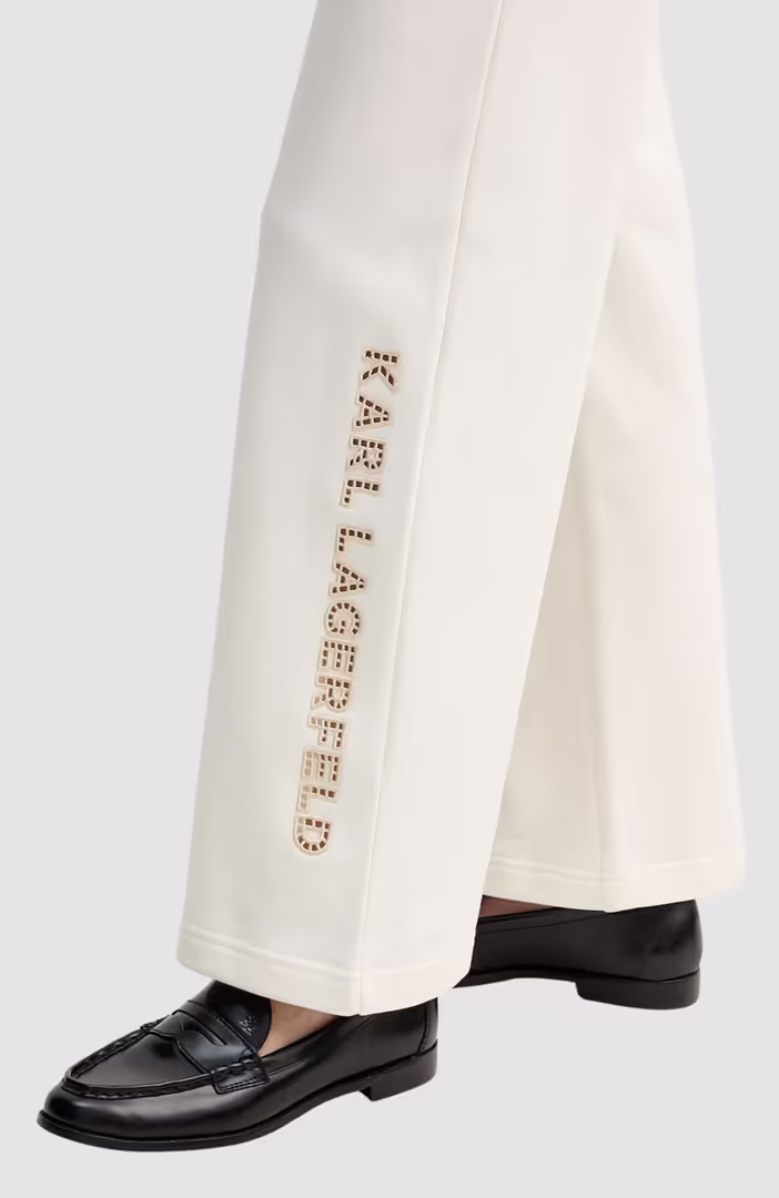 Embroidery Detail Sweatpants