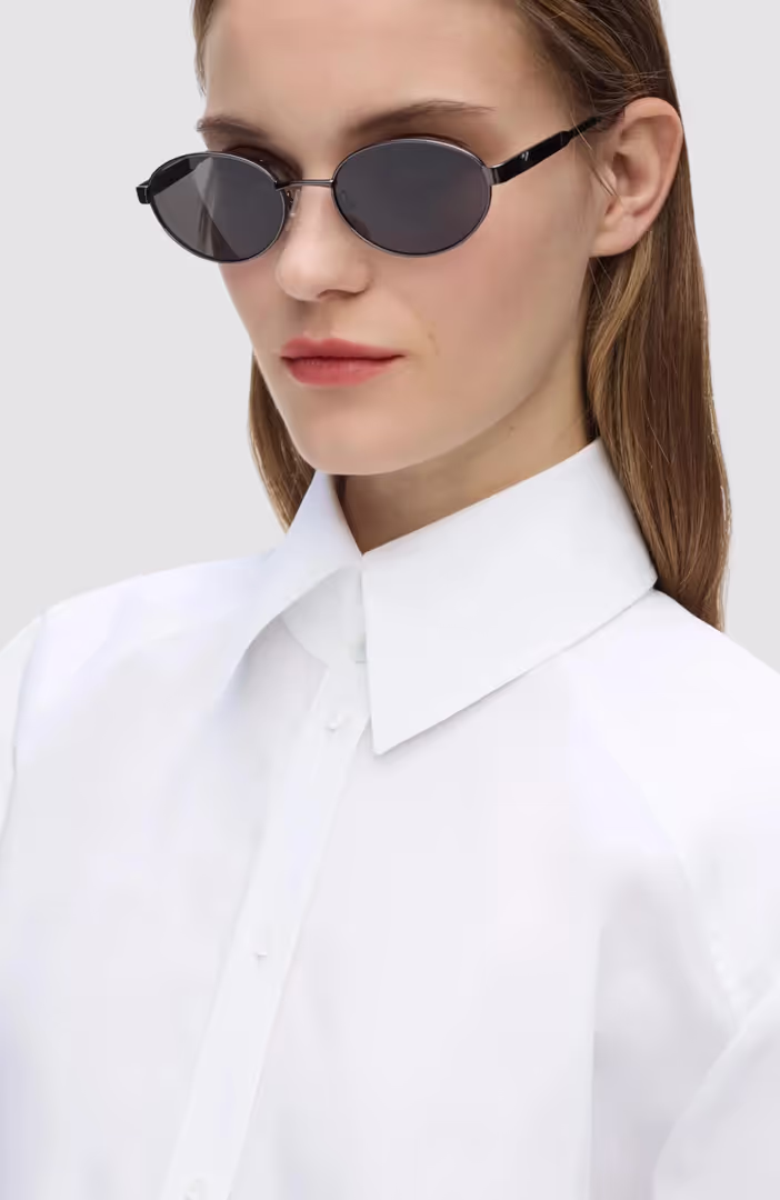 Volume Sleeve Poplin Shirt