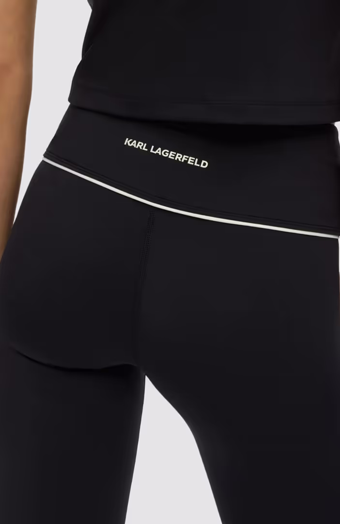 Contrast Piping Leggings