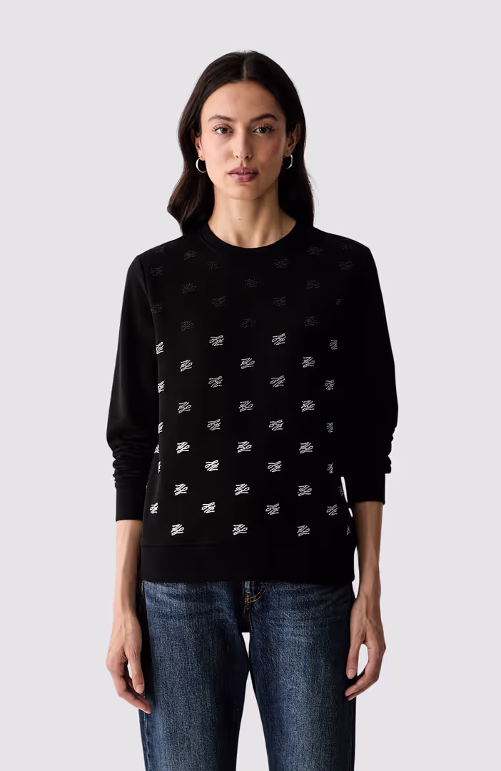 Rhinestone Sweatshirt