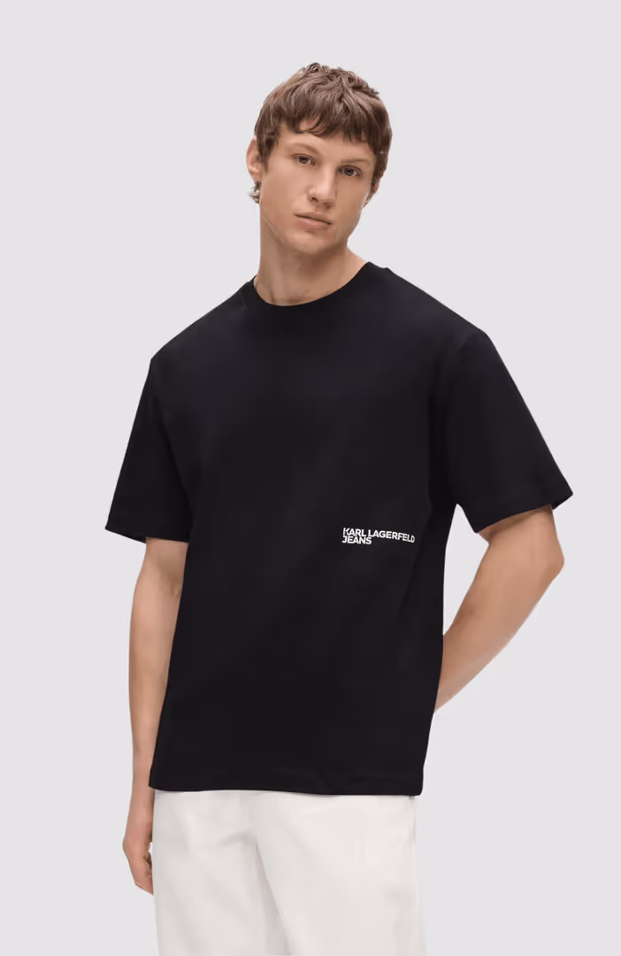 KLJ Relaxed Gradient Logo Tee