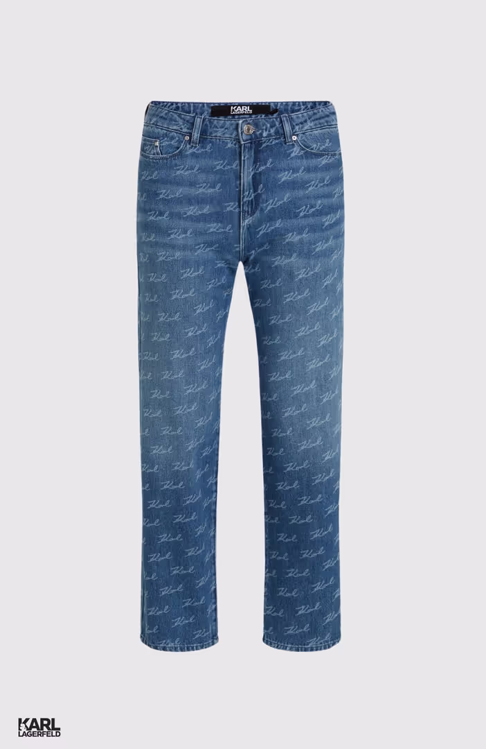 Karl Aop Gf Denim Pants