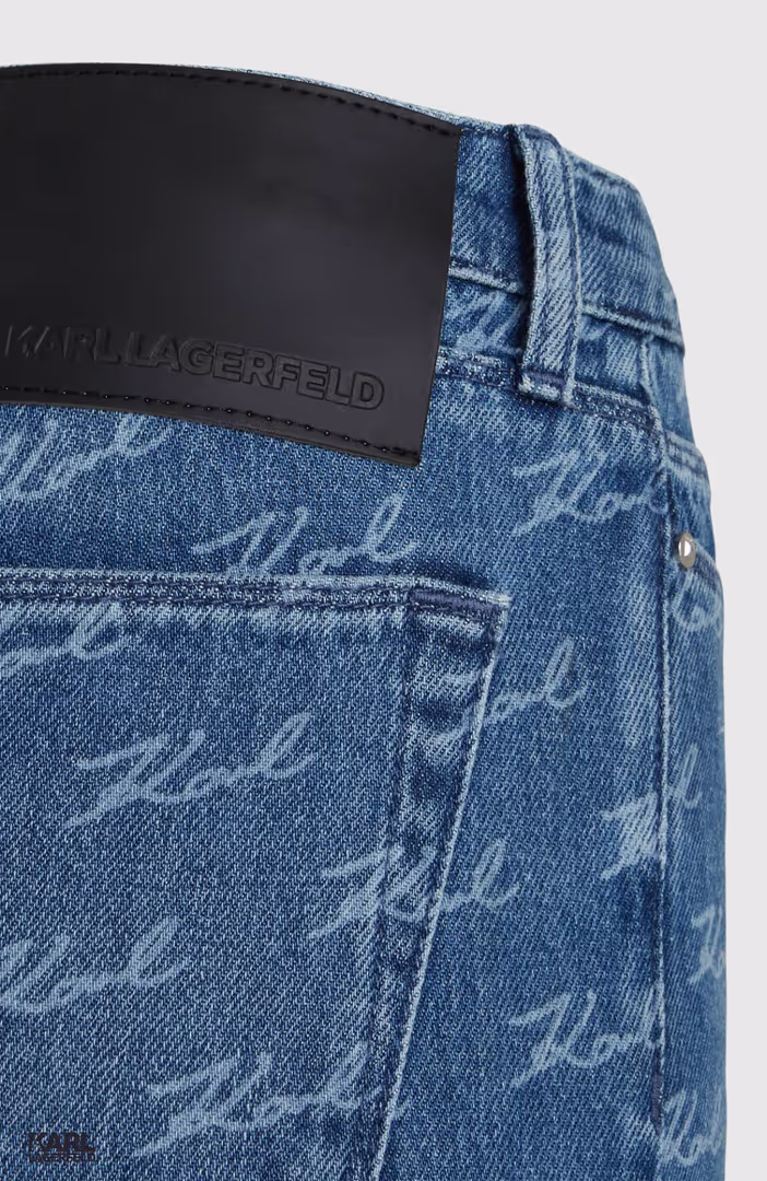Karl Aop Gf Denim Pants