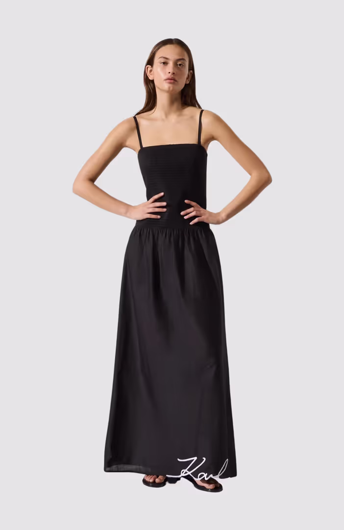Signature Woven Maxi Dress