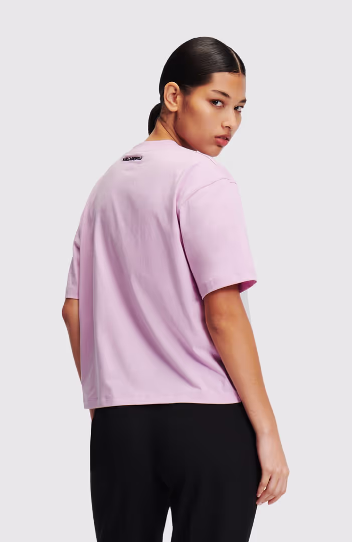Karl Signature Hem T-Shirt