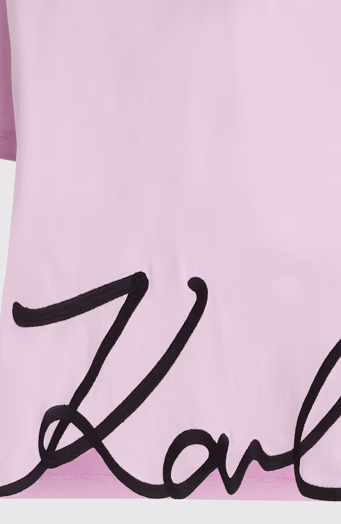 Karl Signature Hem T-Shirt