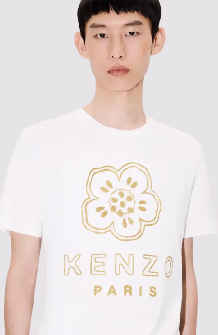 Boke Flower Slim T-Shirt