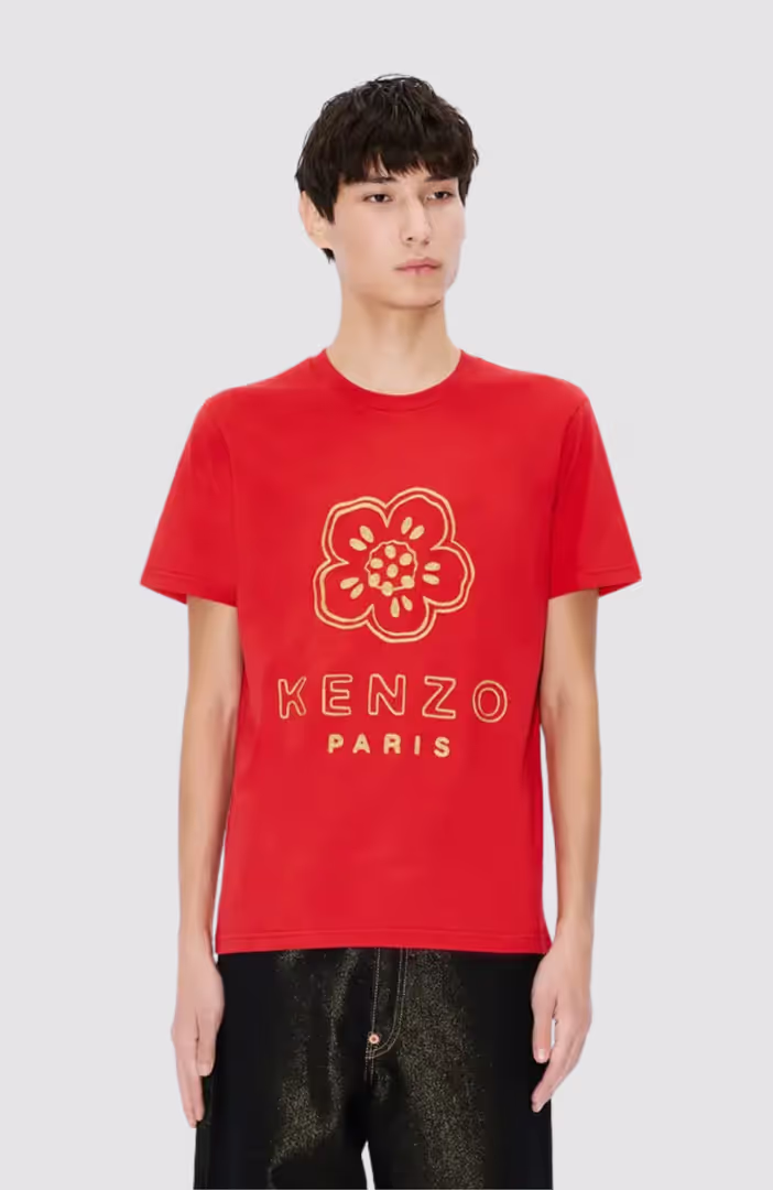 Boke Flower Slim T-Shirt