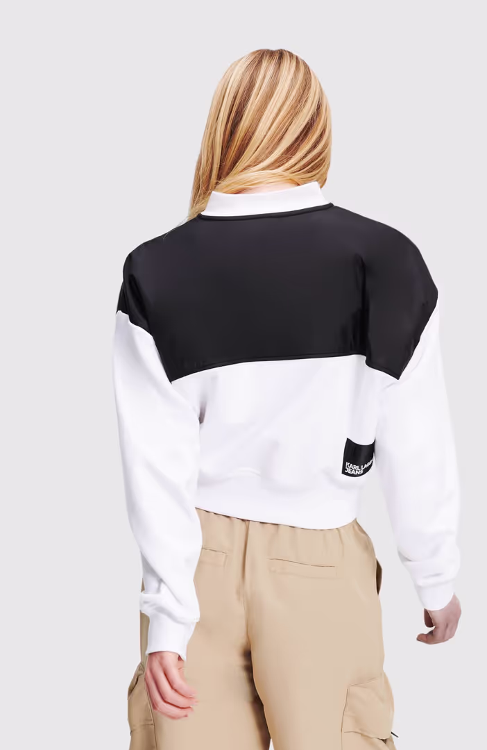 KLJ Boxy Half Zip Sweat