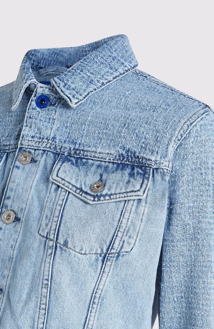 KLJ Fitted Block Boucle Jacket