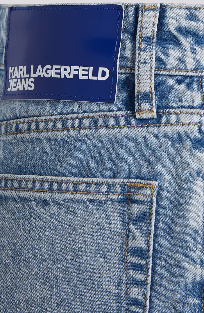 KLJ Recycled Denim Mini Skirt