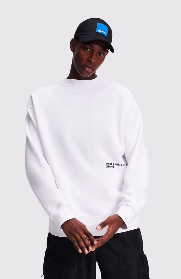 KLJ Regular 3D Monogram Sweat