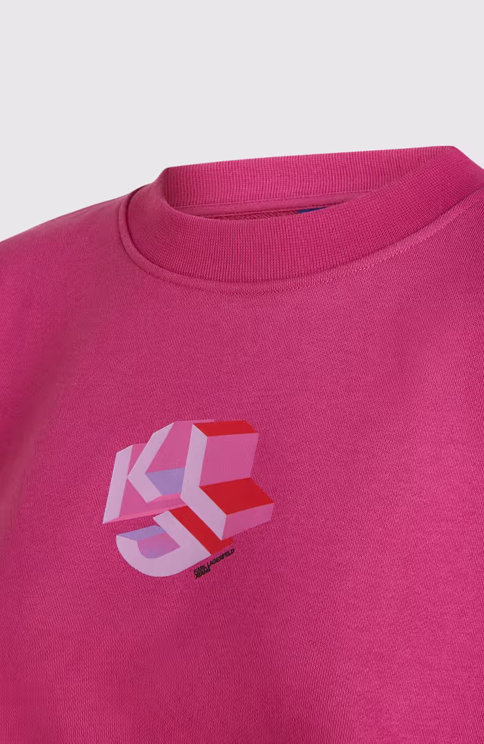 KLJ Relaxed Cropped Sweat