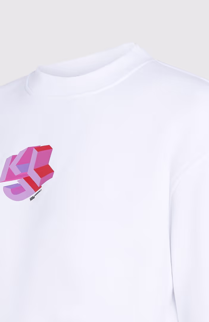 KLJ Relaxed Cropped Sweat