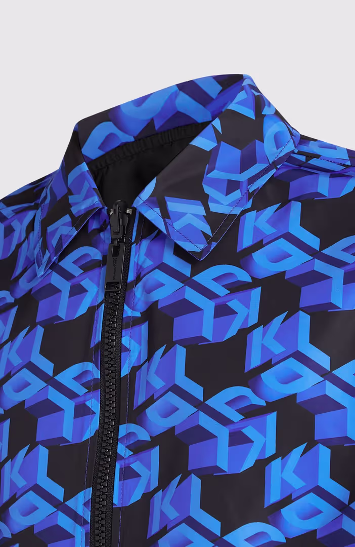 KLJ Reversible Monogram Jacket