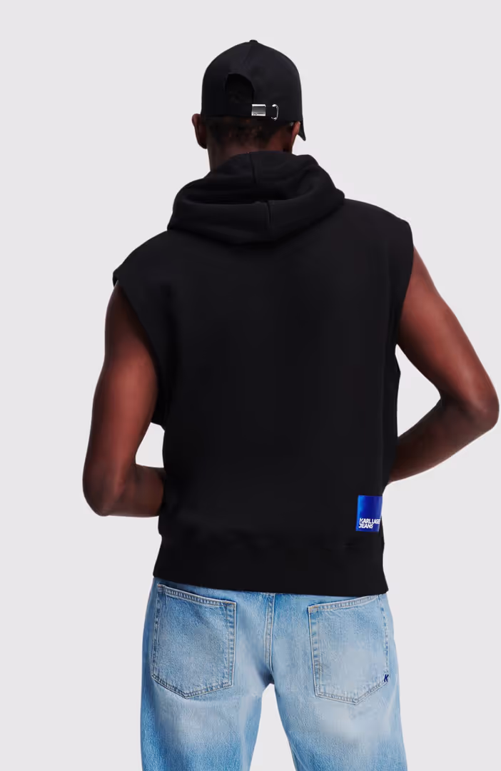 KLJ Sleeveless Relaxed Hoodie